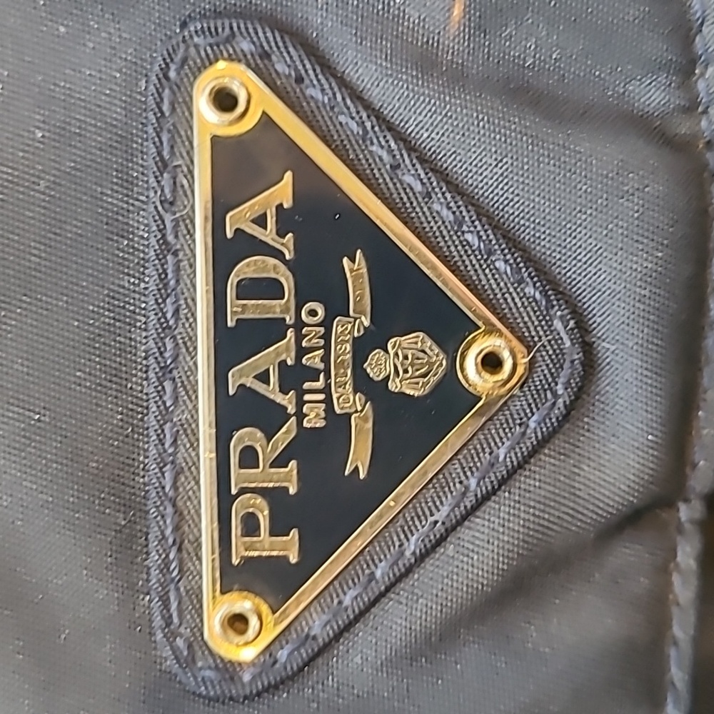 Prada Small Tessuto Backpack Bag with Chain B4821 - Picture 12 of 16